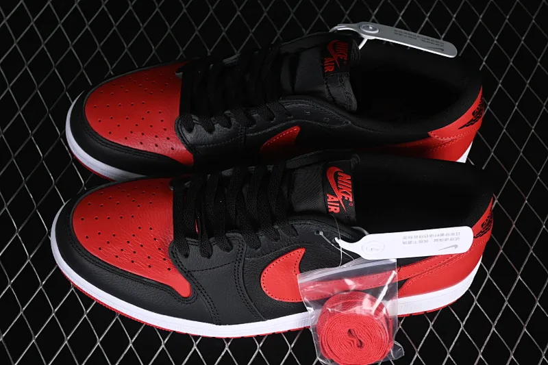 All categories Air Jordan Jordan series basketball shoes Air Jordan 1 Low Air Jordan 1 Low OG "Banned" AJ1 Joe 1 banned XX low-top cultural and casual sneakers HQ6998-001